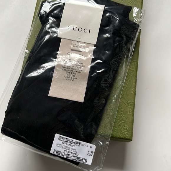 Gucci Tights Stockings Supremalis Logo - Picture 3 of 9